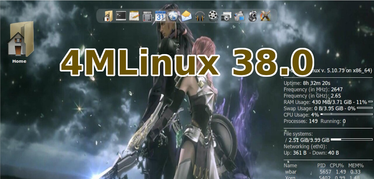 4MLinux 38.0 STABLE featured image
