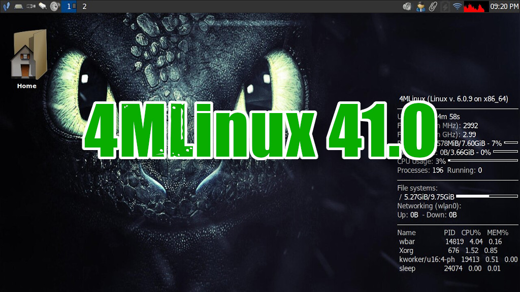 4MLinux 41.0 STABLE featured image