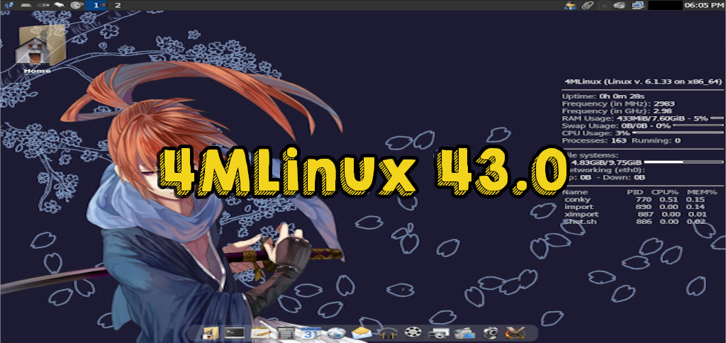 4MLinux 43.0 featured image