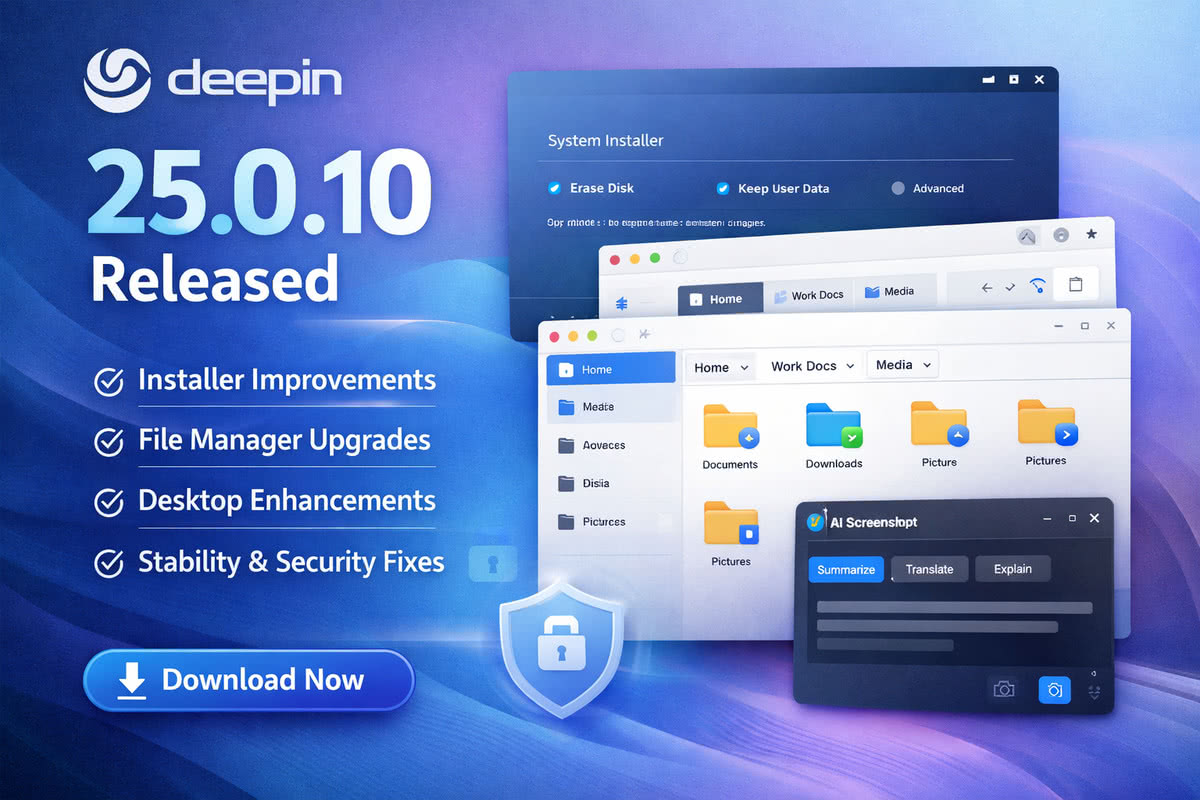 deepin 25.0.10 release