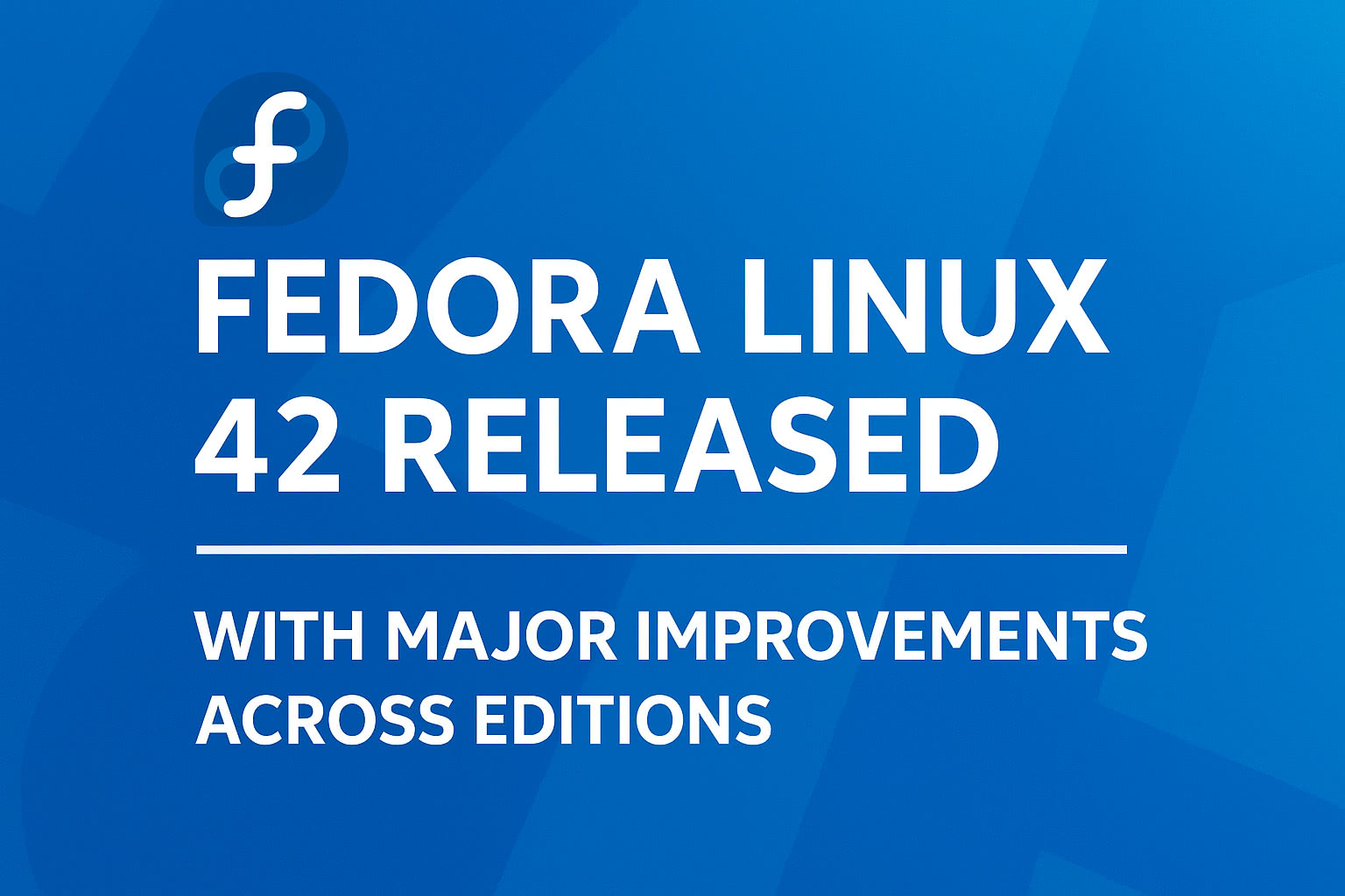 Fedora 42 featured image