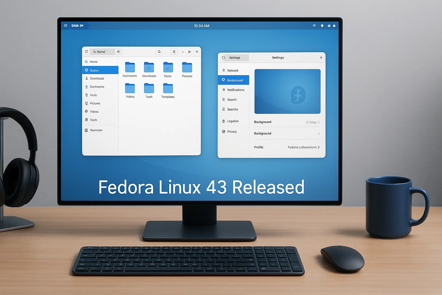 Fedora 43 featured image