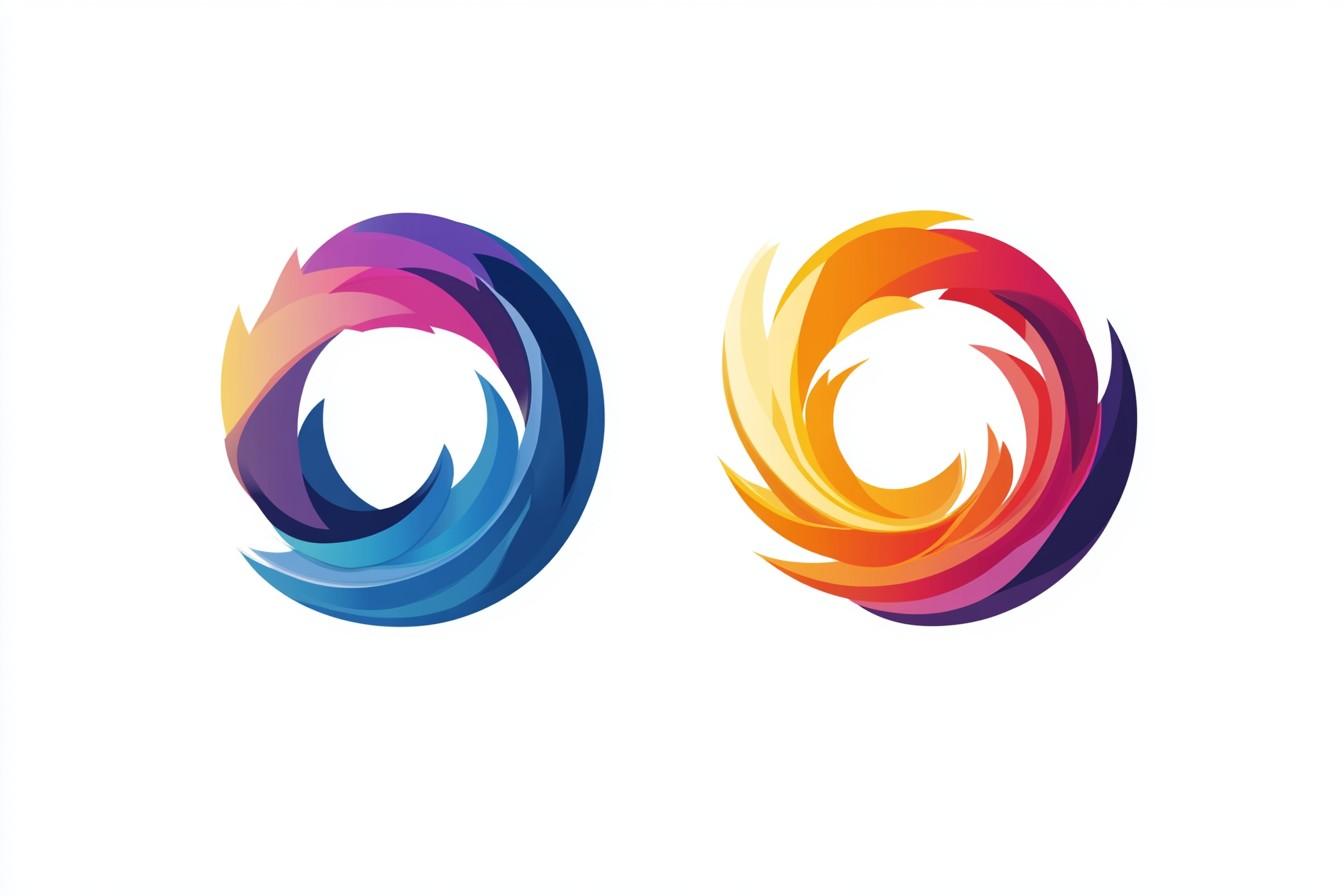 Simple logo design example