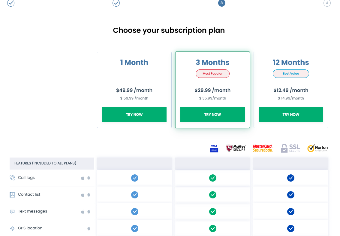 uMobix Plans