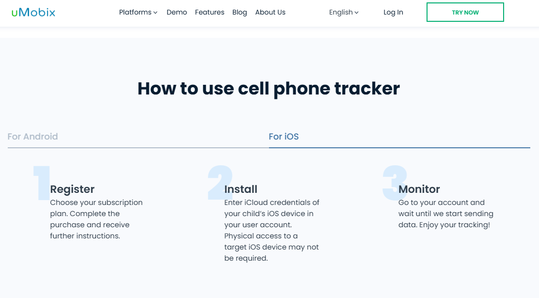 uMobix on iOS