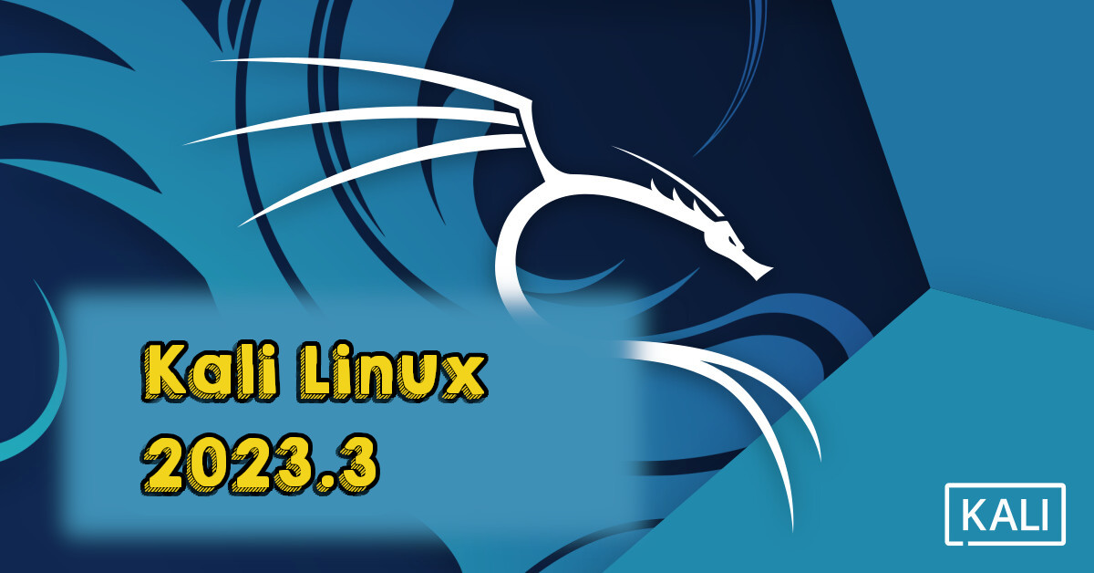 Kali Linux 2023.3 featured image