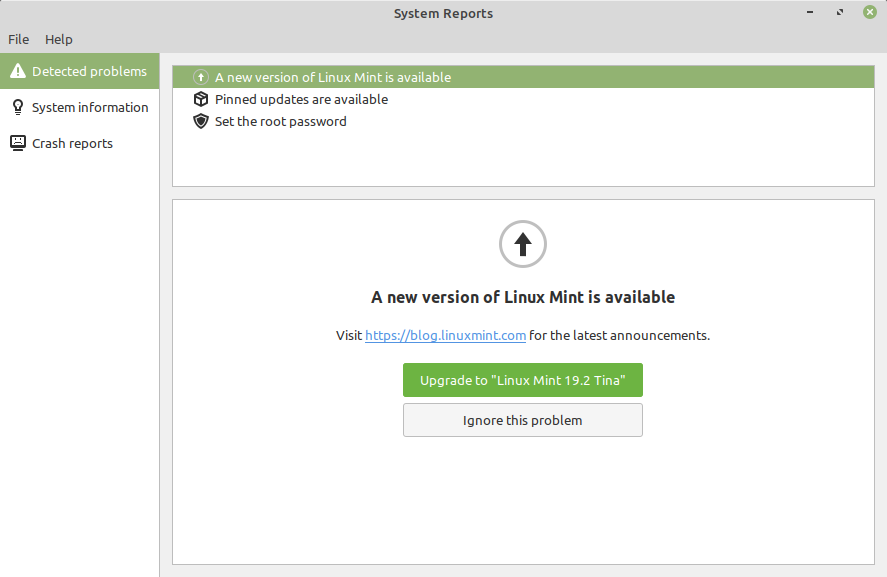 System Report in Linux Mint 19.3