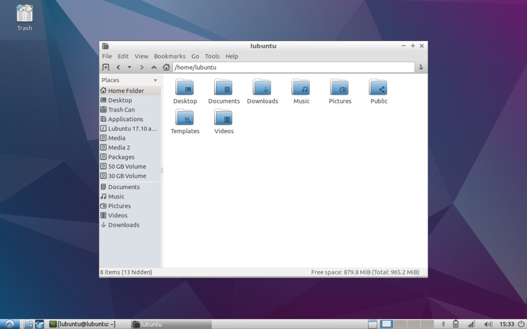A preview of Lubuntu with LXDE ecosystem