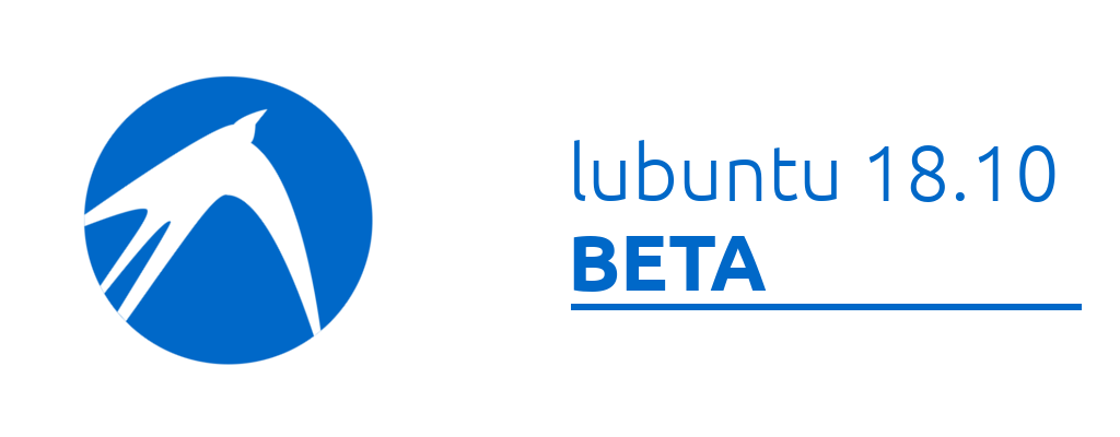 Lubuntu Cosmic Cuttlefish beta banner