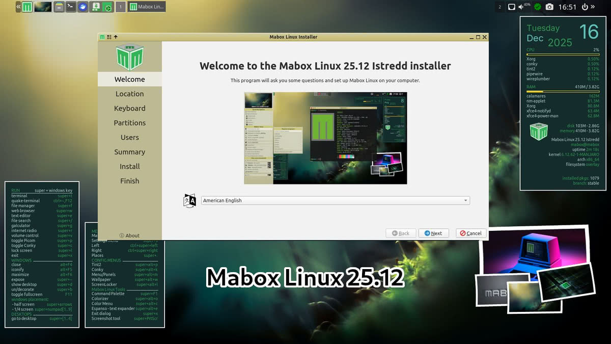 Mabox Linux 25.12 featured image