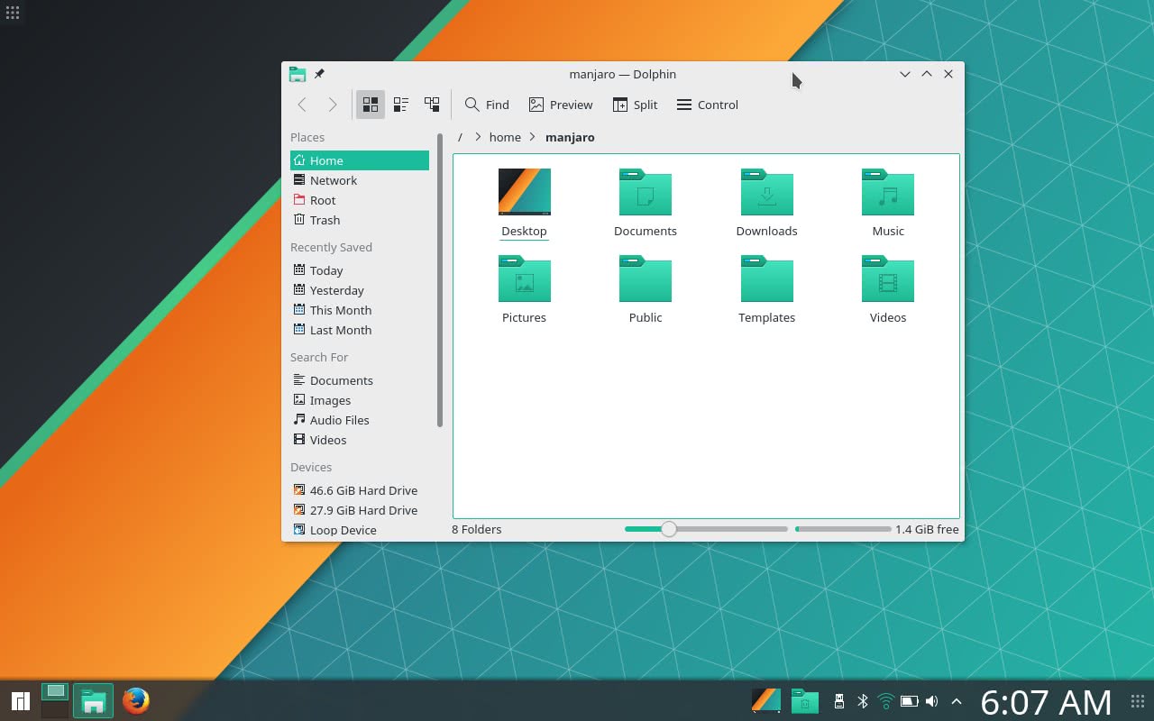 Manjaro 18.0 Illyria File Picture