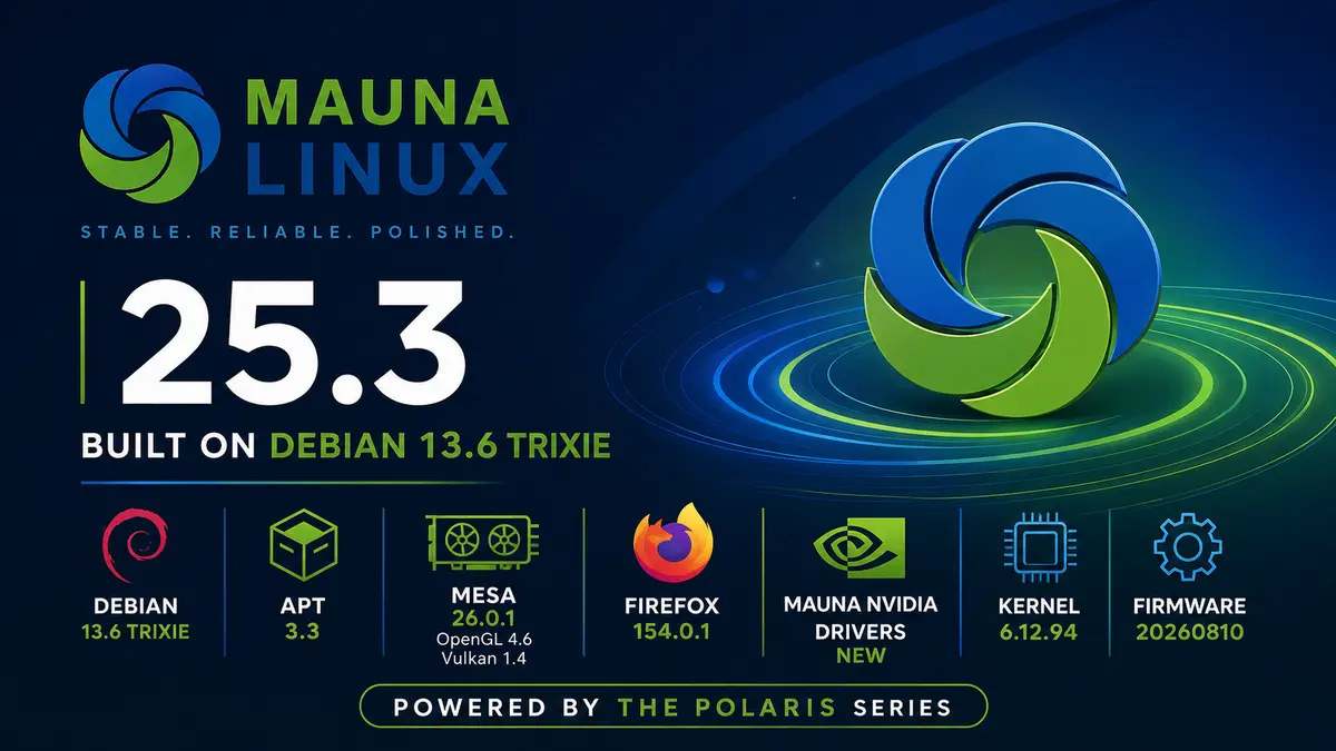 Mauna Linux 25.3 Release
