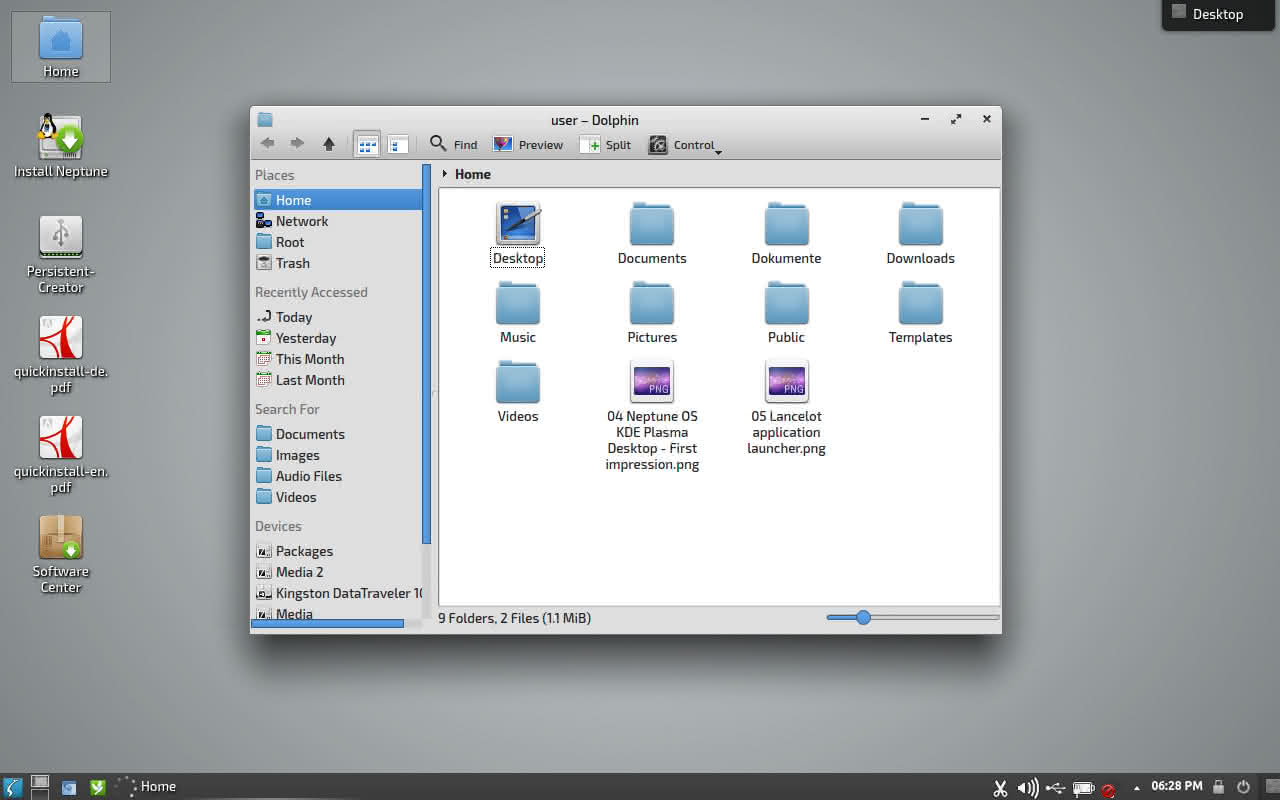 A file image of Neptune OS