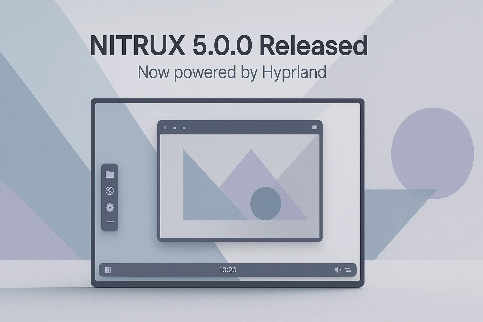 Nitrux 5.0.0 release poster
