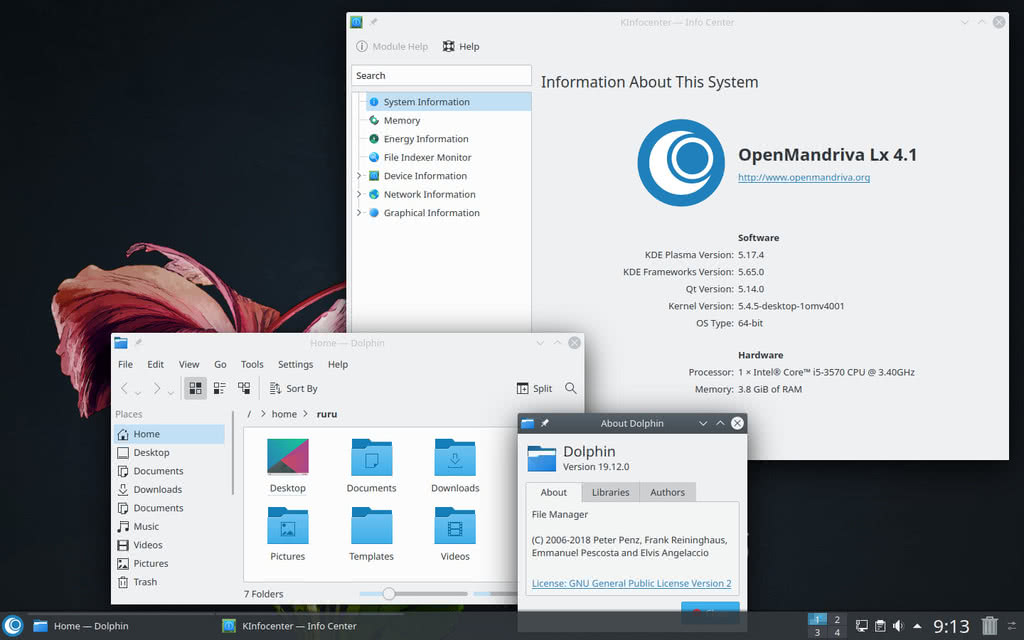 OpenMandriva Lx 4.1 Preview