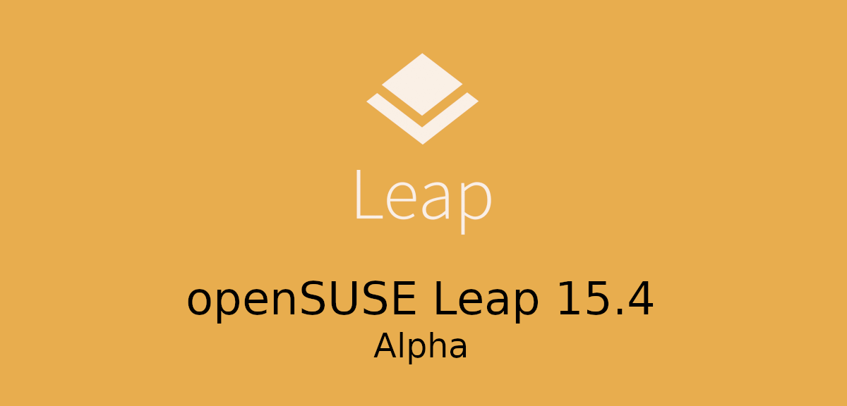 openSUSE Leap 15.4 Alpha featured image