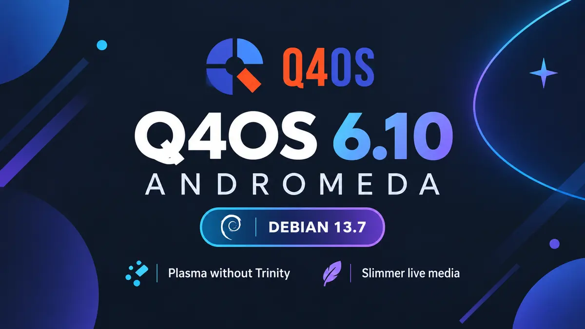 Q4OS 6.10 Andromeda release