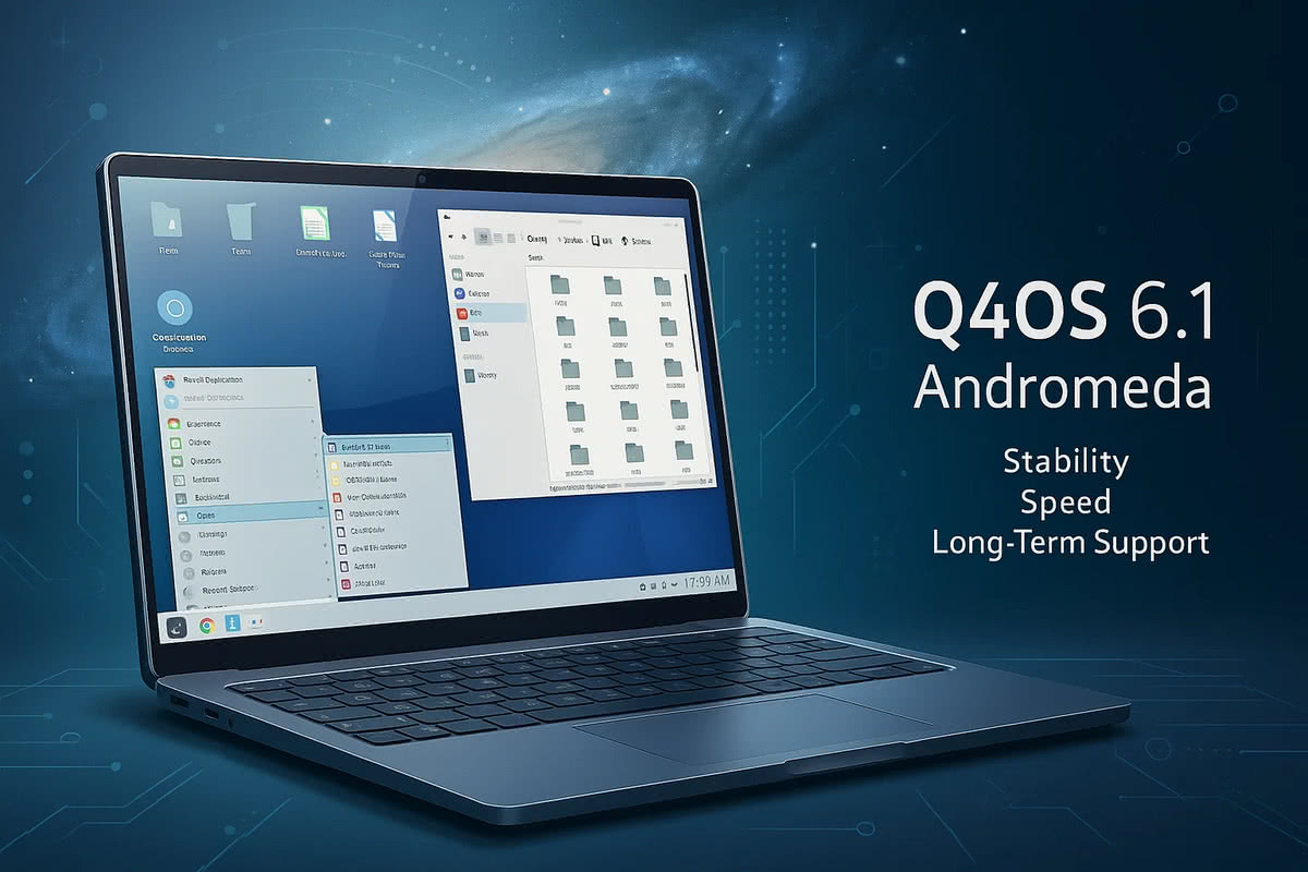 Q4OS 6.1 Andromeda featured image