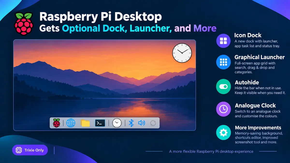 Raspberry Pi OS 2026 update