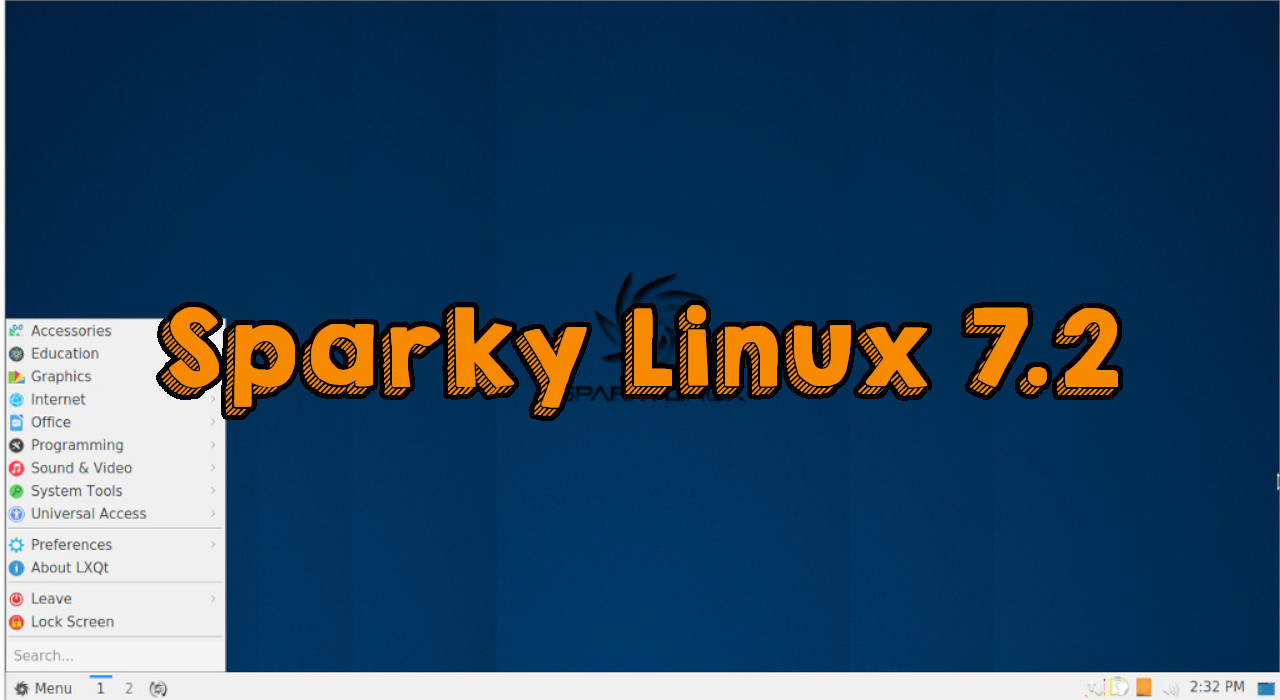 Sparky Linux 7.2 featured image