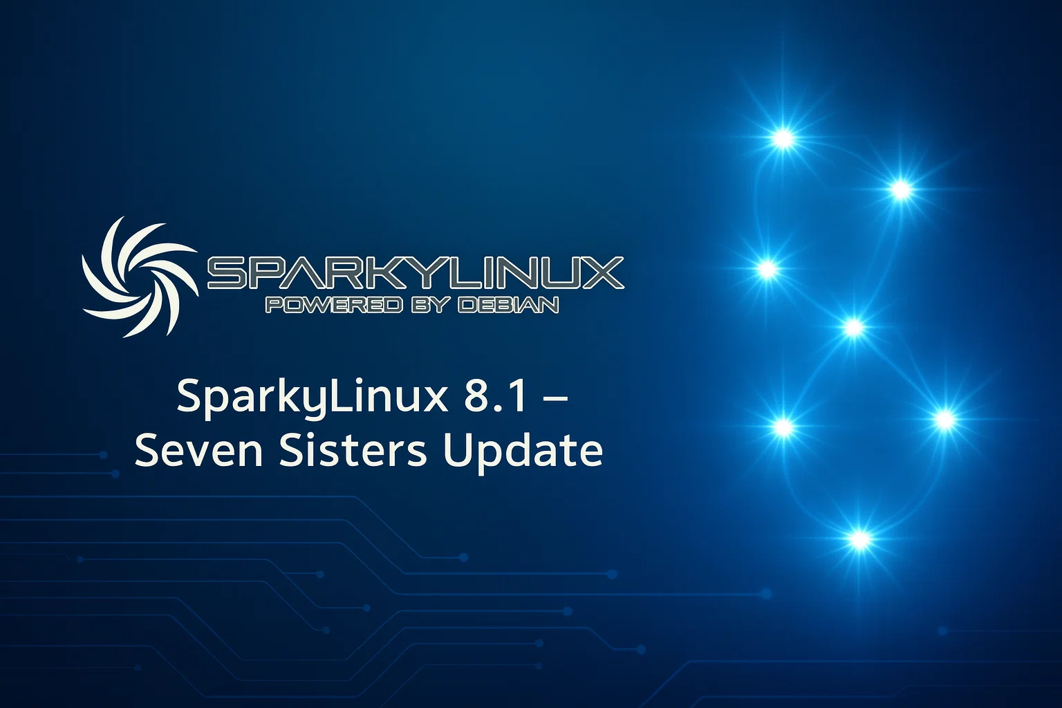 Sparky Linux 8.1 release poster