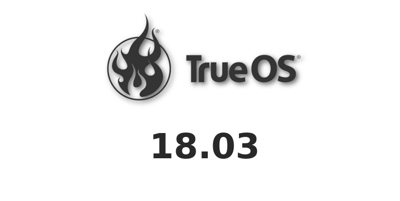 TrueOS 18.03 banner