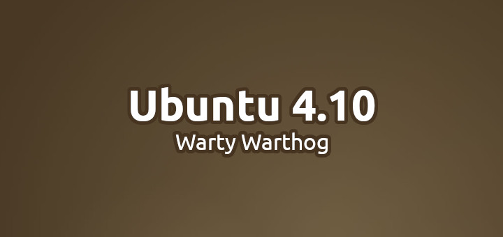 Ubuntu 4.10 Preview