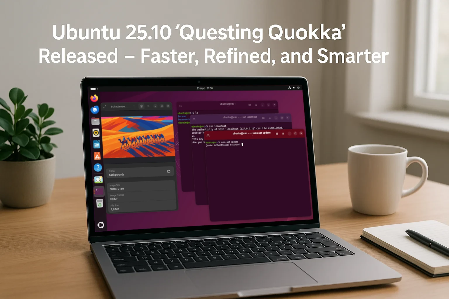 Ubuntu 25.10 Questing Quokka featured image