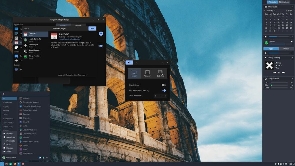 Budgie Desktop preview