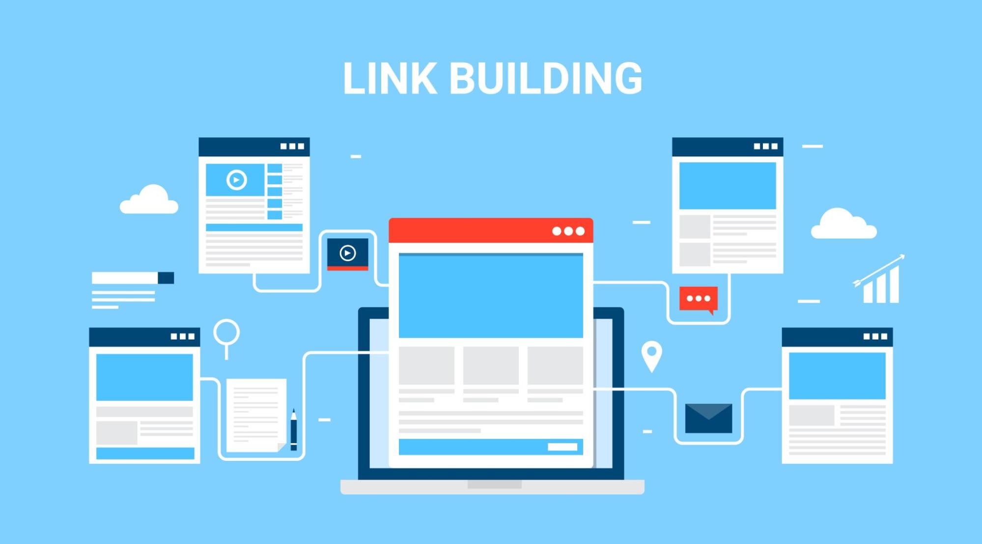 Link building illustration