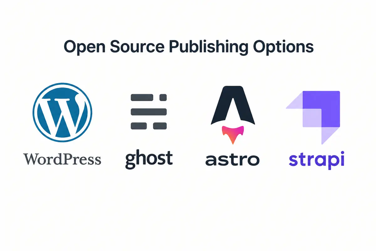 Open source platforms for personal blogs and independent publishing