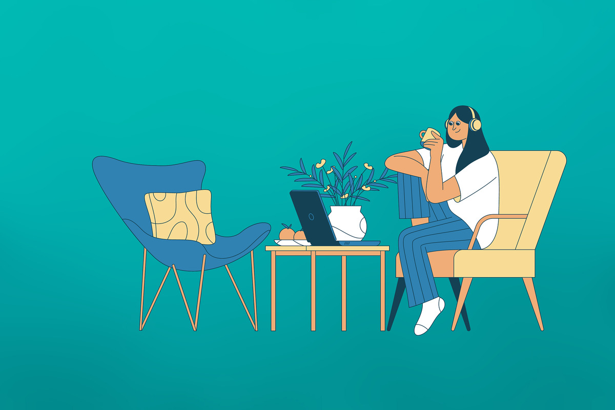 Smart home illustration