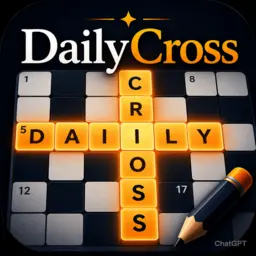 DailyCross premium crossword game icon
