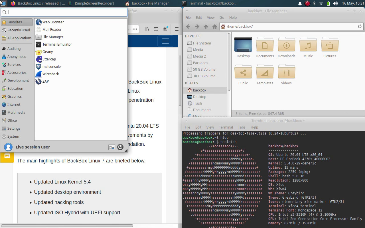 BackBox Linux 7 released | OpenSourceFeed