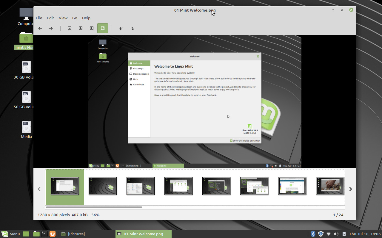 Linux Mint 19.2 Tina - MATE Edition screenshots | OpenSourceFeed