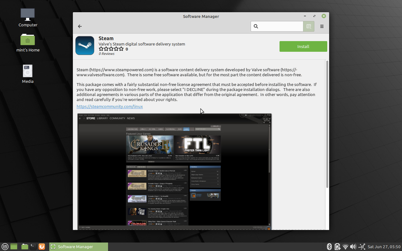 Linux Mint 20 Ulyana MATE Edition screenshots | OpenSourceFeed