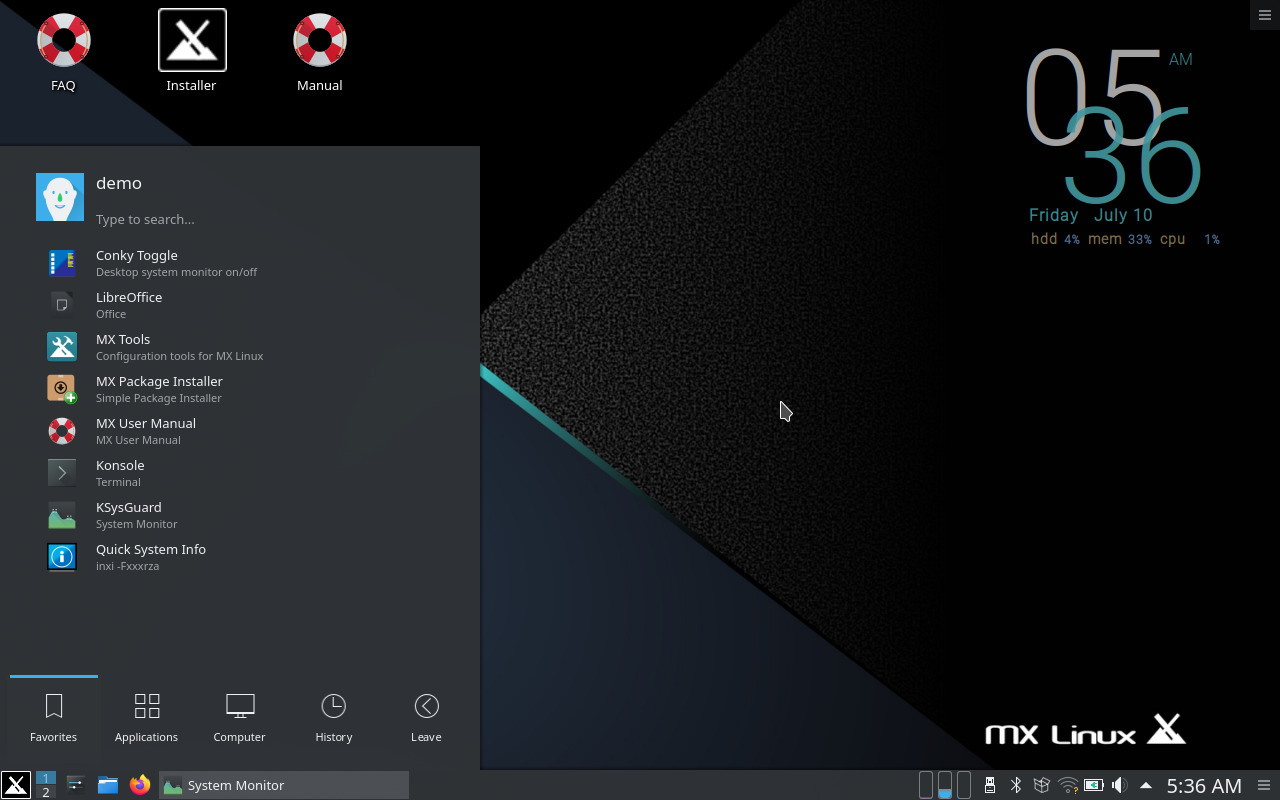 Mx Linux 19 2 Screenshots Opensourcefeed