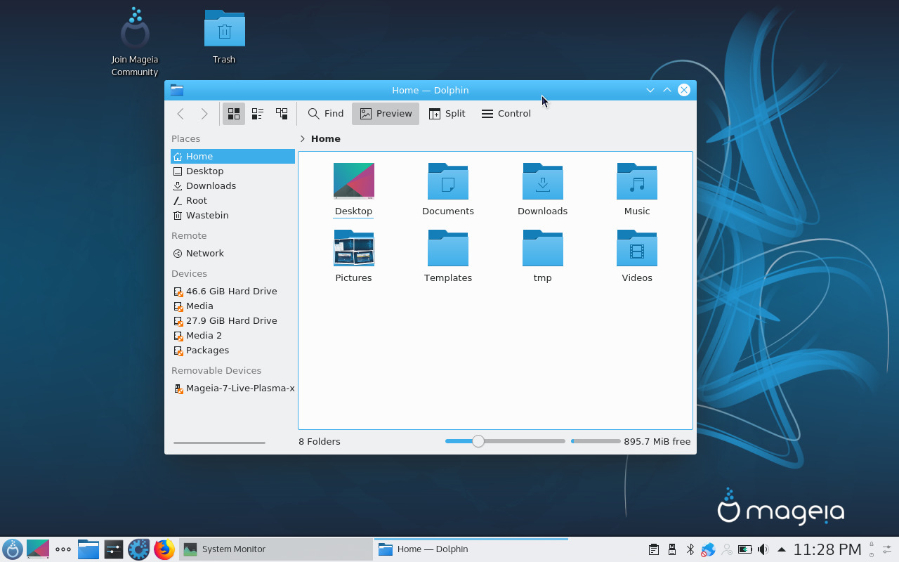 Pretty Dolphin File Manager Mageia 7 released, see screenshots | OpenSourceFeed