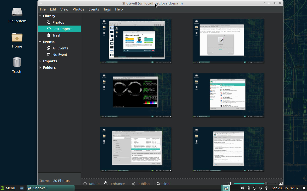 OpenSUSE Tumbleweed Xfce screenshots, pros, and cons | OpenSourceFeed
