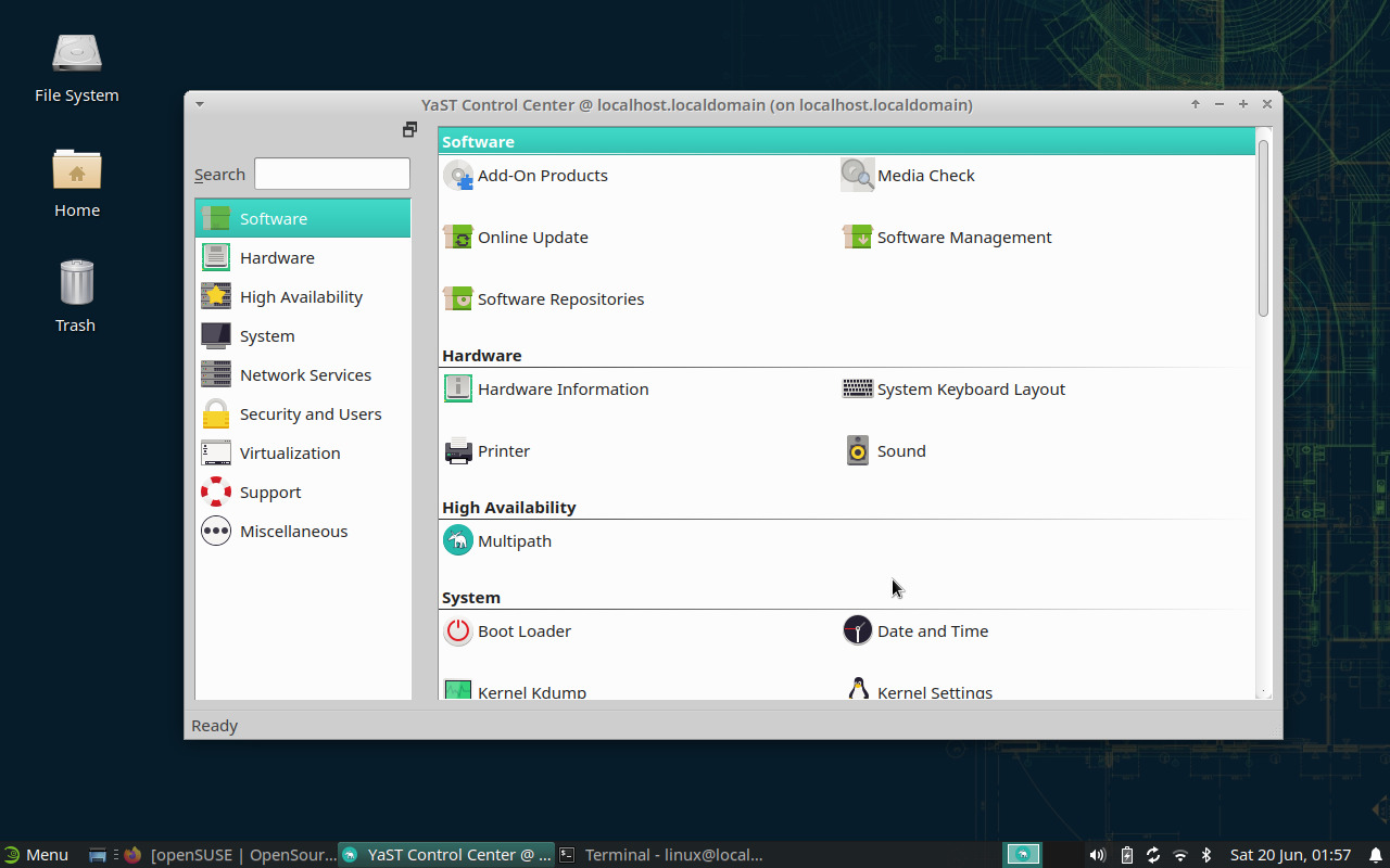 OpenSUSE Tumbleweed Xfce screenshots, pros, and cons | OpenSourceFeed