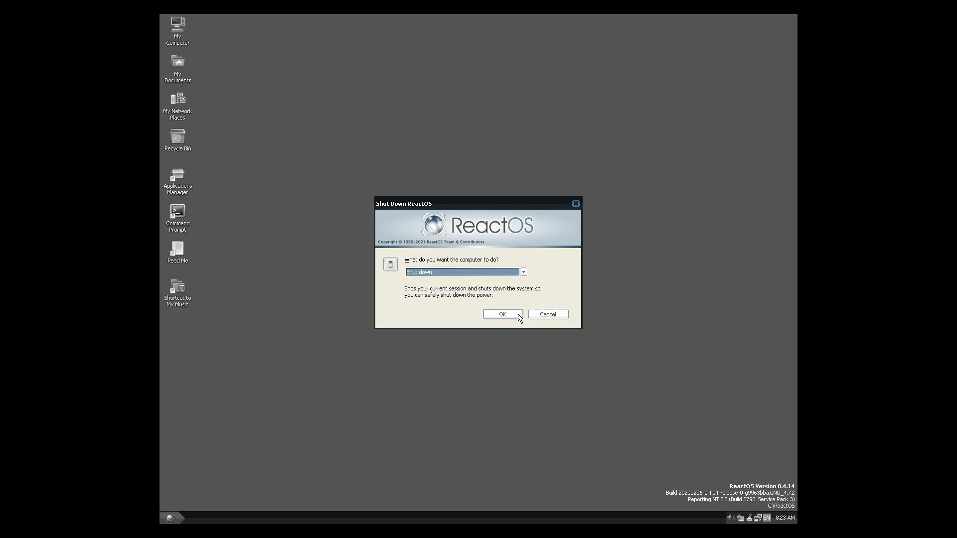 ReactOS 0.4.14 released | OpenSourceFeed