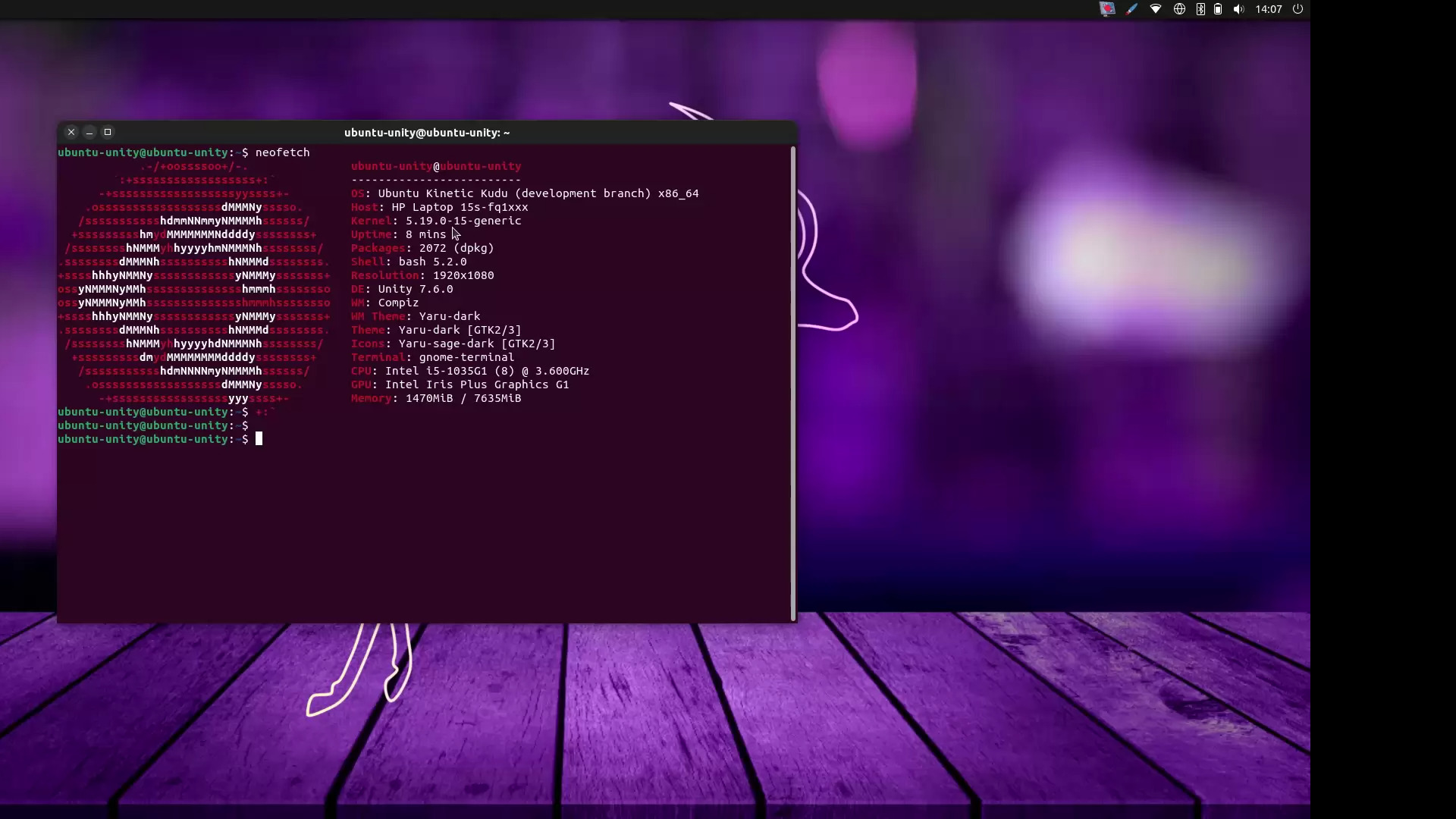 Terminal Store Unity Ubuntu Unity gets its first official release 22.10 | OpenSourceFeed