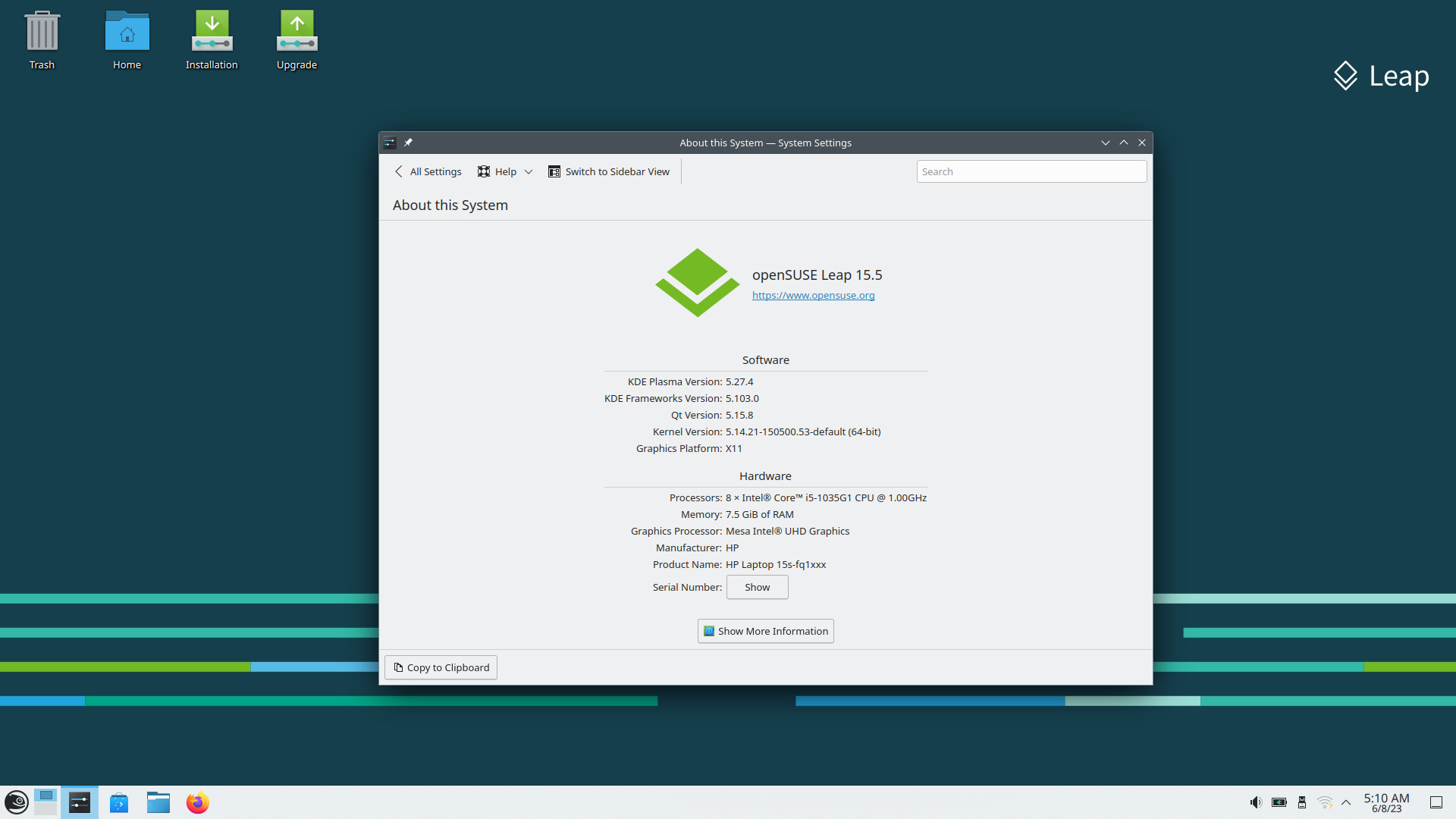 openSUSE Leap 15.5 has been released | OpenSourceFeed