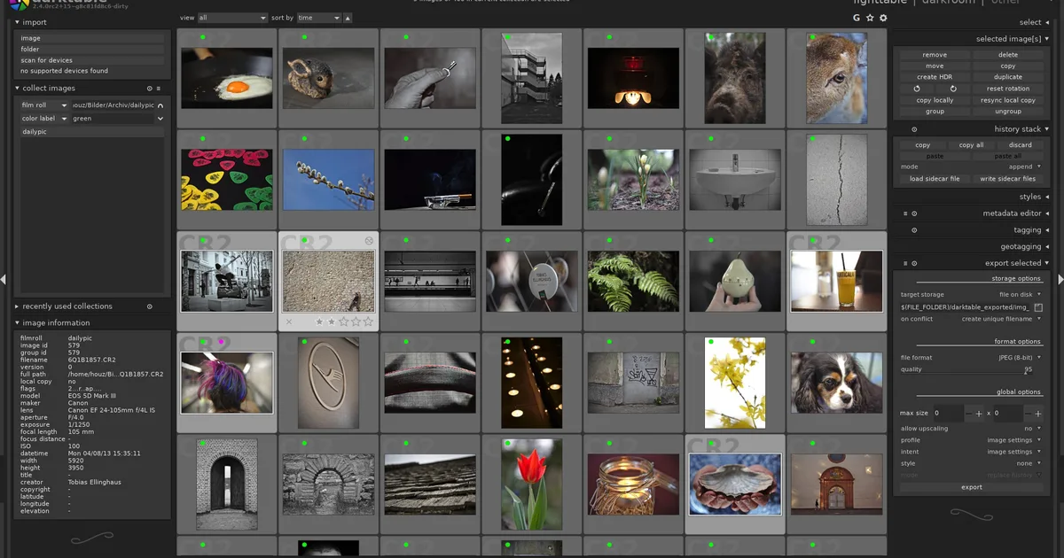 darktable